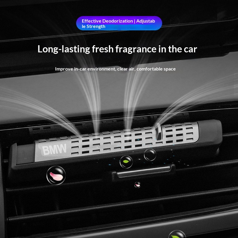 Suitable For BMW Stick Air Vent Holder Car Perfume Fragrance Lily Of The Valley Aromatherapy_voghion.com
