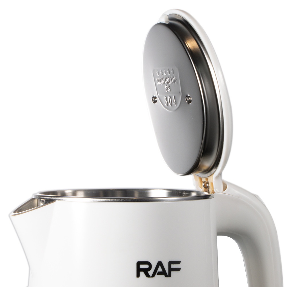 Bollitore elettrico RAF per uso domestico, spegnimento automatico, riscaldamento rapido, antiscottatura, grande capacità 2,5 litri_voghion.com