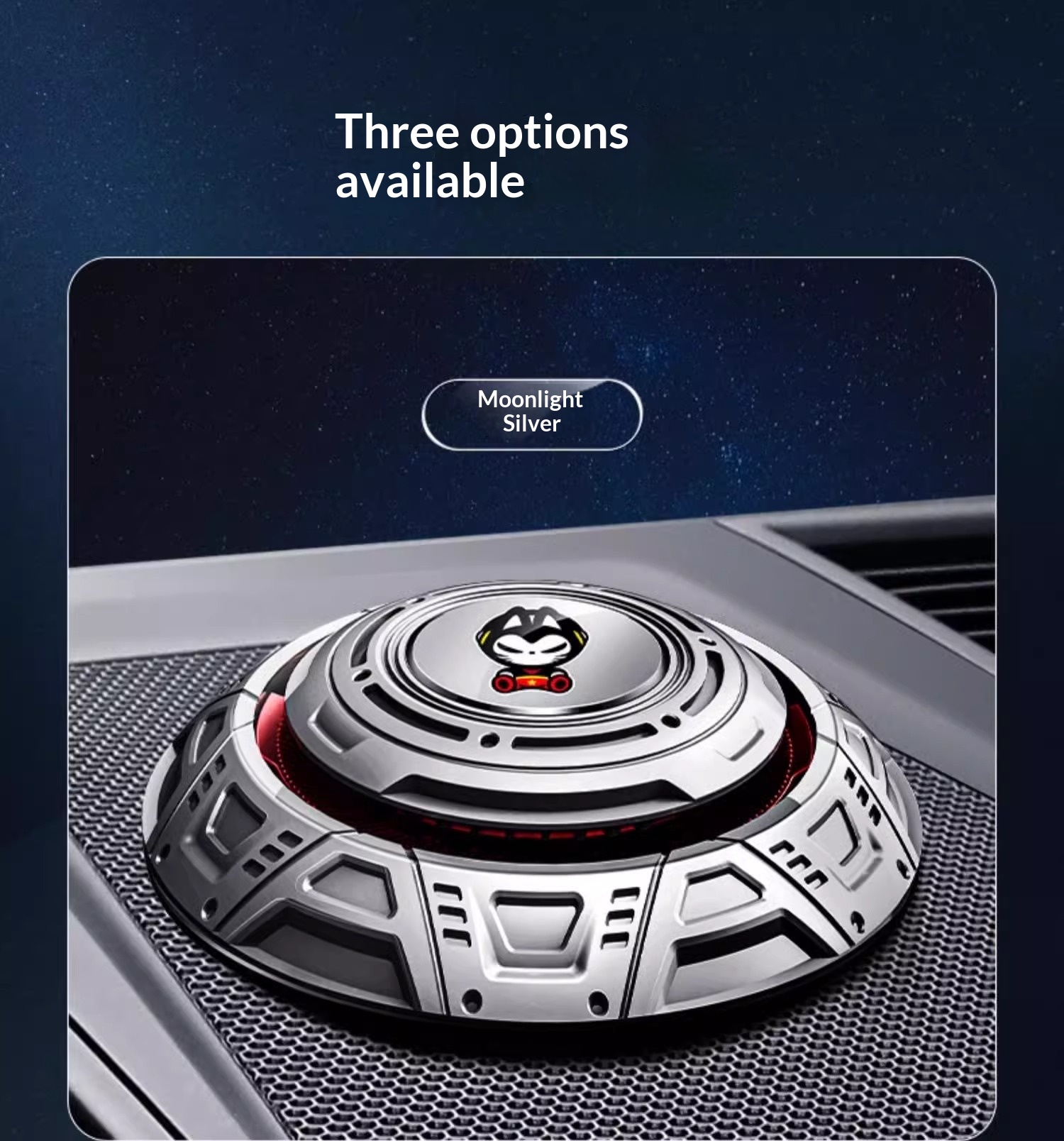 Ambientador carro disco voador ornamento tablier acessório_voghion.com