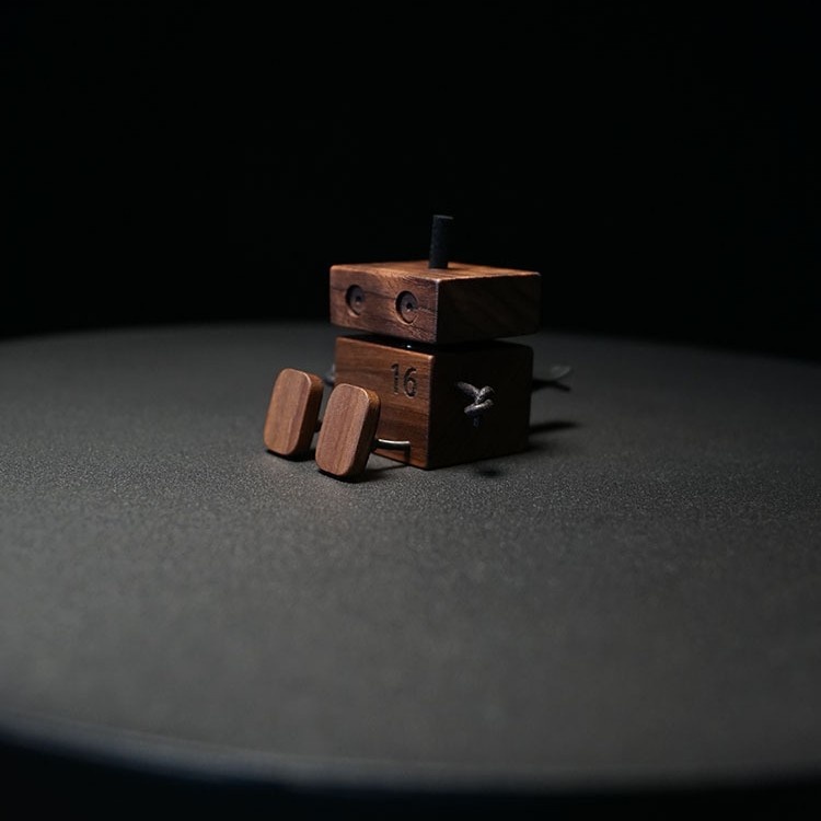 Bil luftfrisker træ figur duft til bil interiør_voghion.com