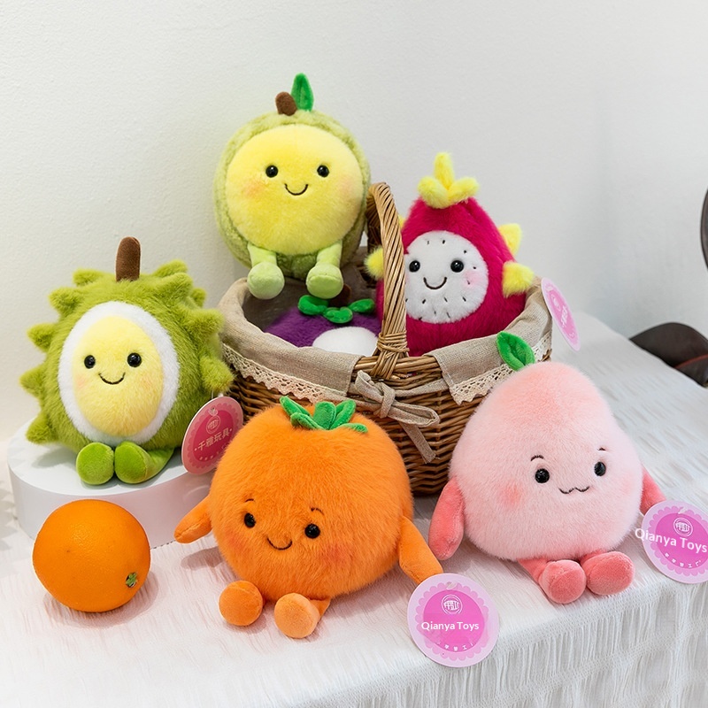 Fruit-scented Bean Bag And Vegetable Plush Toy, Cute Realistic Doll, Fruit Figurine, Wedding Throw Toy Gift_voghion.com