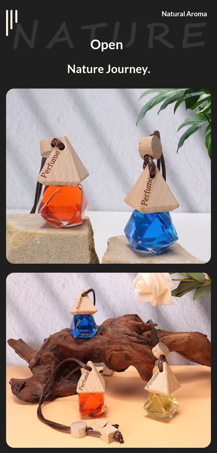 Bilparfym hängande aromaterapi zen te doft luftfräschare_voghion.com