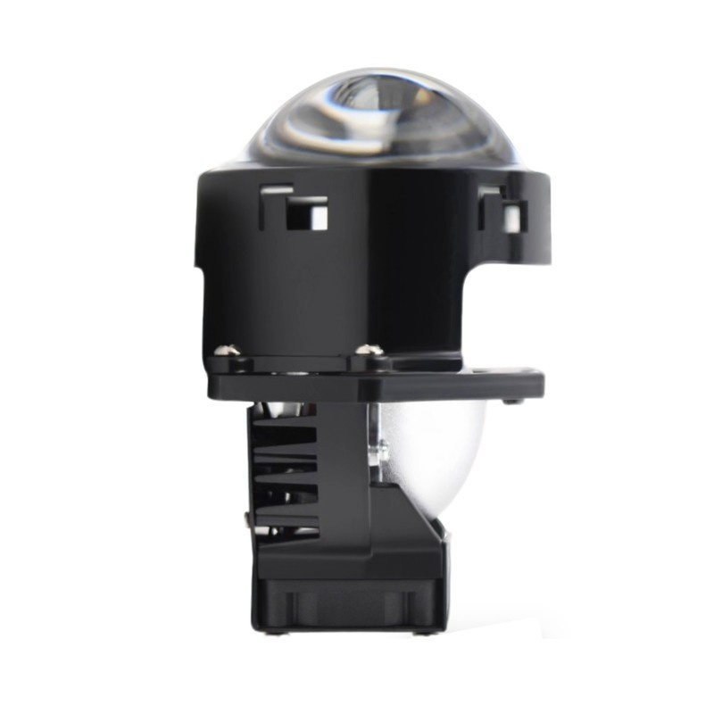 New B8 Beam Lens Dual Lamp Cup Car LED Headlight Super Bright Focused Light Universal Modification_voghion.com