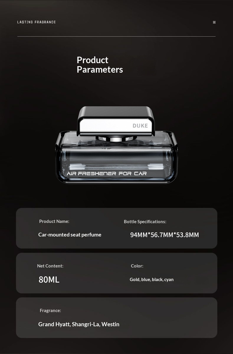 Klassisk bil luftfrisker elegant duft til interiør_voghion.com