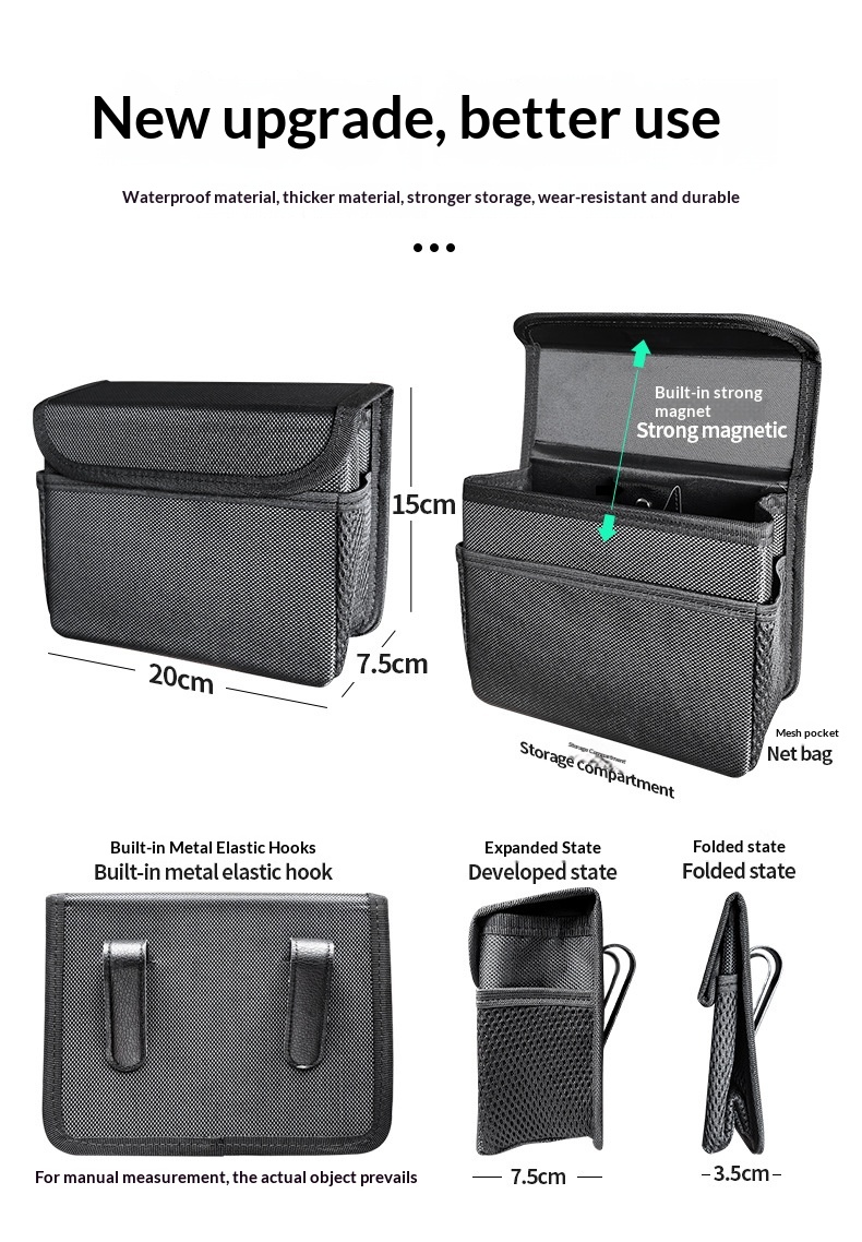 Bag Storage Box Car Trash Can Interior Supplies_voghion.com