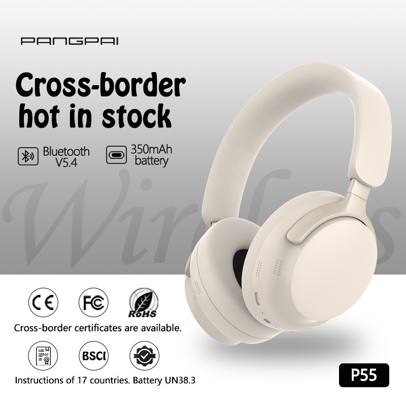 True Wireless Over-ear Bluetooth Headphones With 3d Stereo Sound_voghion.com