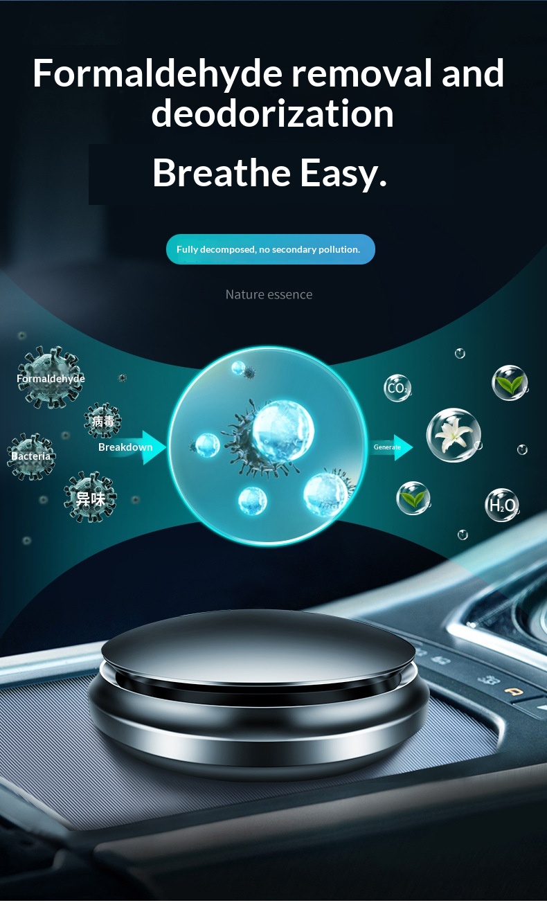 Ufo formad billuftfräschare med metallbas och doft_voghion.com