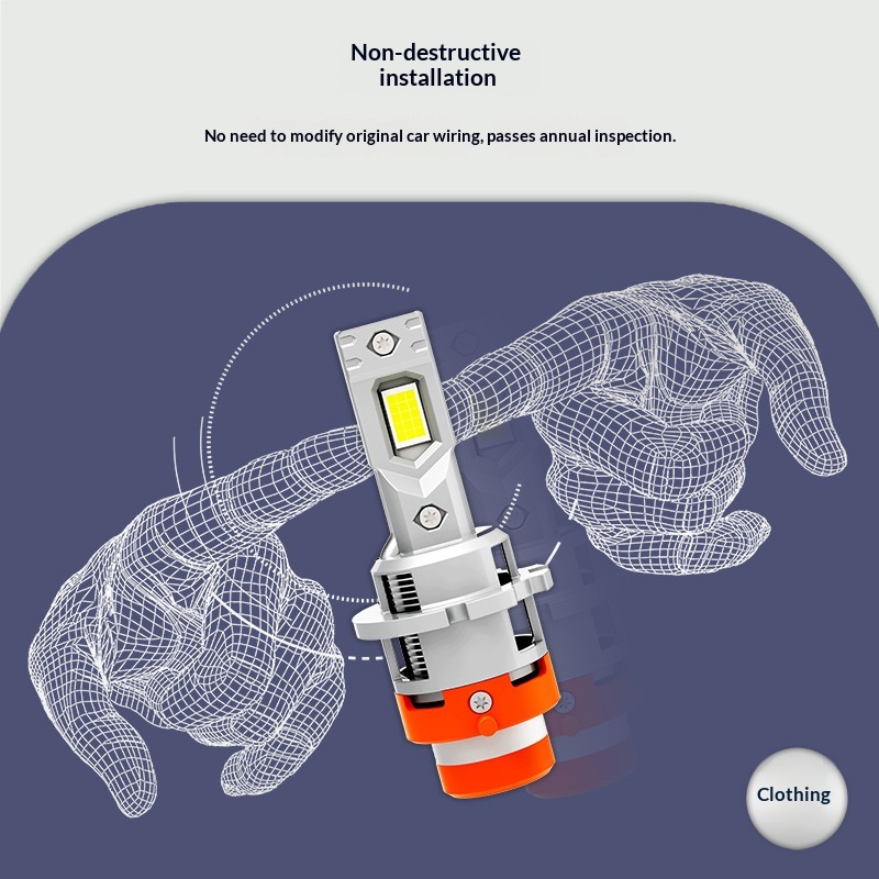 D2SLED Bulb D2CD2RD4CD4RD4S Car LED Front Headlight_voghion.com