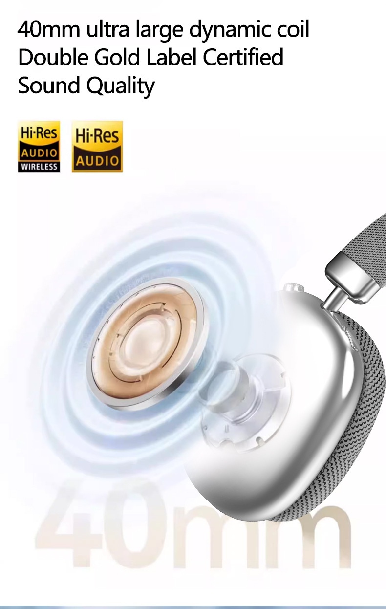 Cross-Border Hot-Selling Head-Mounted P959 Wireless Bluetooth Supports Card Insertion E-commerce Suitable For_voghion.com