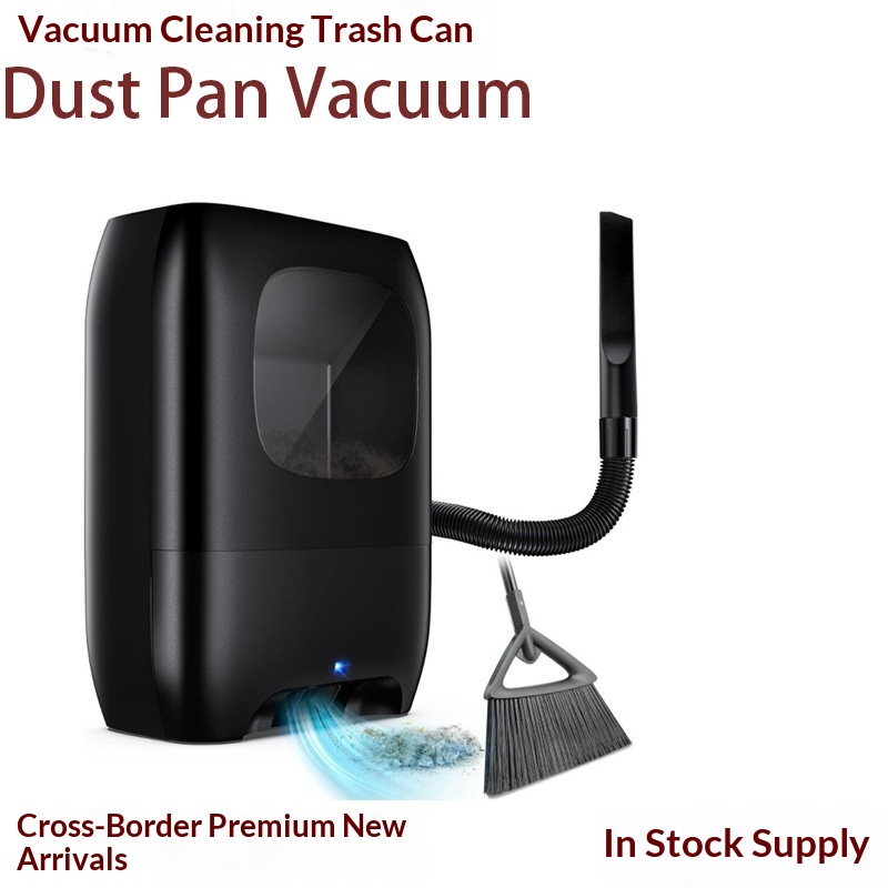 IN02 Vacuum Trash Bin - New Cross-Border Product With Automatic Infrared Sensor For Salons And Pet Hair Cleaning_voghion.com