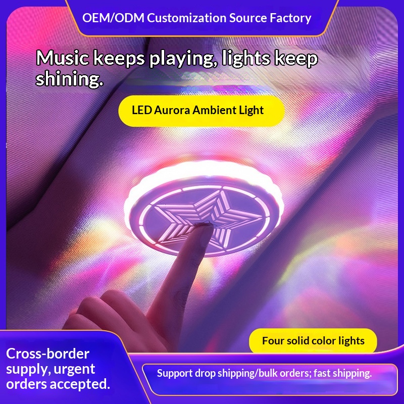 Installationsfreie, farbenfrohe LED-Innenraumbeleuchtung für Wohnmobile und Autos – dekorative Leselampe_voghion.com