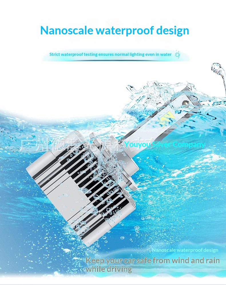 Neue, linsenspezifische Scheinwerferlampe Weilai LED-Superhelles Frontlicht_voghion.com