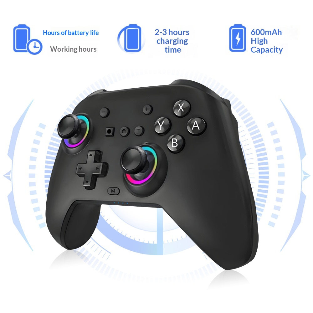 SW-Rücktaste, drahtloser Schalter, Pro-Spiel-Aufwachfunktion, Bluetooth-Controller_voghion.com