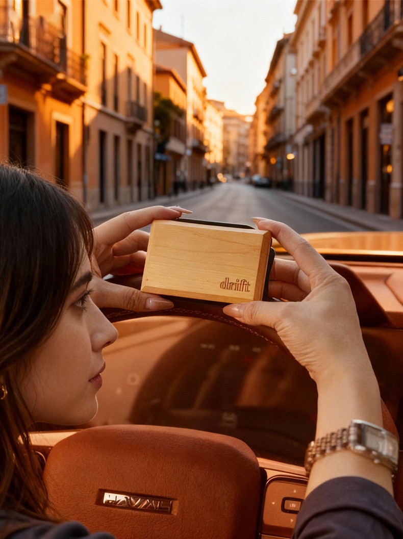 Auto Duftbaum Für Sonnenblende Luxuriöser Holz Lufterfrischer_voghion.com