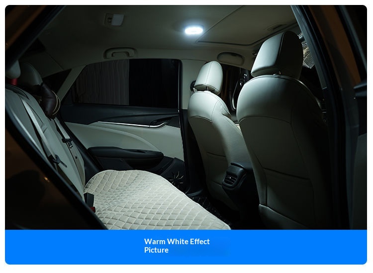 Éclairage LED sans installation pour coffre arrière, plafonnier de lecture intérieur de voiture_voghion.com