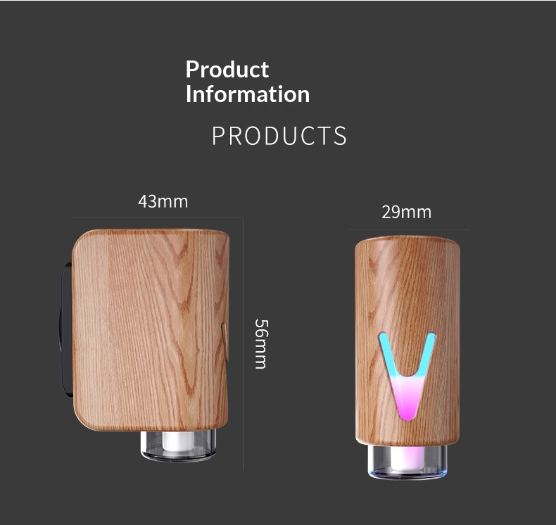 Nuovo diffusore automatico di aromaterapia a spruzzo per condizionatore d'aria e auto, ideale come regalo o ornamento._voghion.com