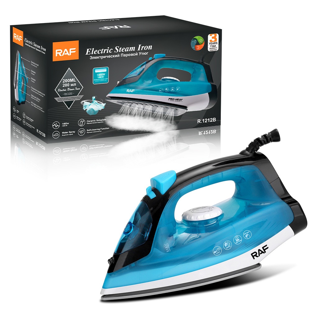 Portable Handheld Garment Steamer With Ceramic Soleplate Iron_voghion.com