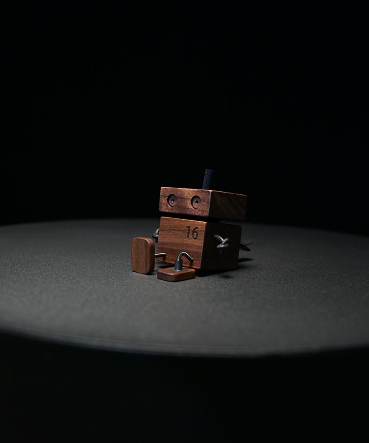 Bil luftfrisker træ figur duft til bil interiør_voghion.com