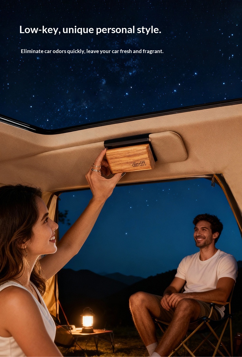 Auto Duftbaum Für Sonnenblende Luxuriöser Holz Lufterfrischer_voghion.com