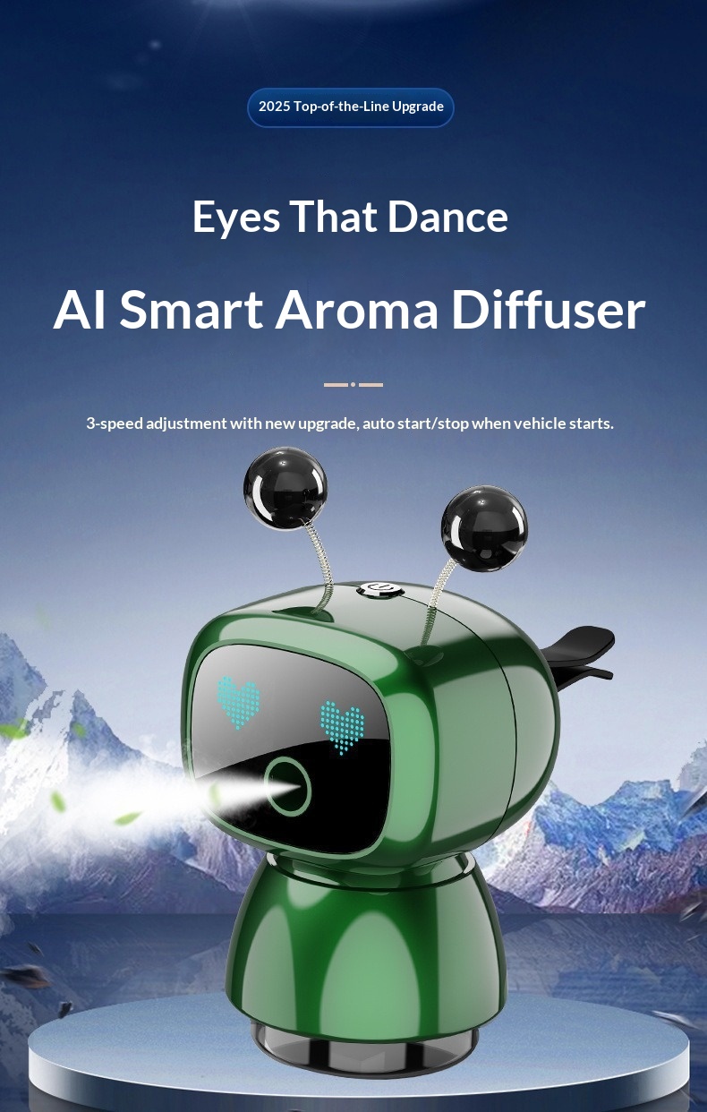 Diffuseur de parfum robot intelligent pour ventilation auto_voghion.com