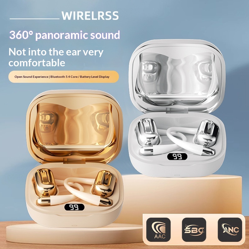 Cross-border Bestseller Open-ear Bluetooth With High-definition Calls, Ear-hook Wireless High-quality Call And Gaming_voghion.com