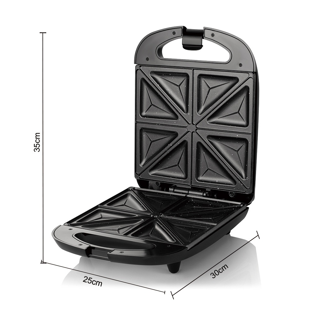 RAF European Standard Cross-Border Sandwich Breakfast Waffle Maker Double-Sided Heating Multi-Function Toaster R2580_voghion.com