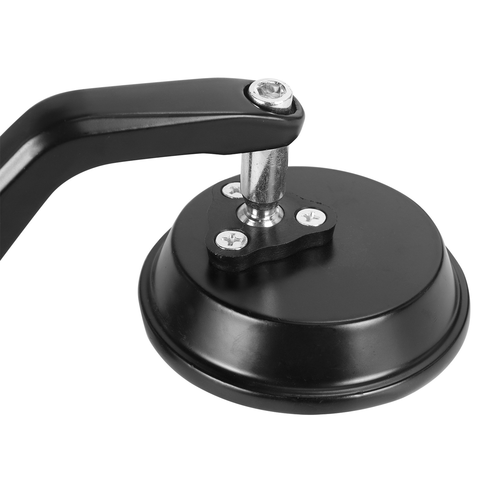 Specchietto retrovisore blu riflettente e girevole per manubrio pieghevole di moto e veicoli elettrici._voghion.com