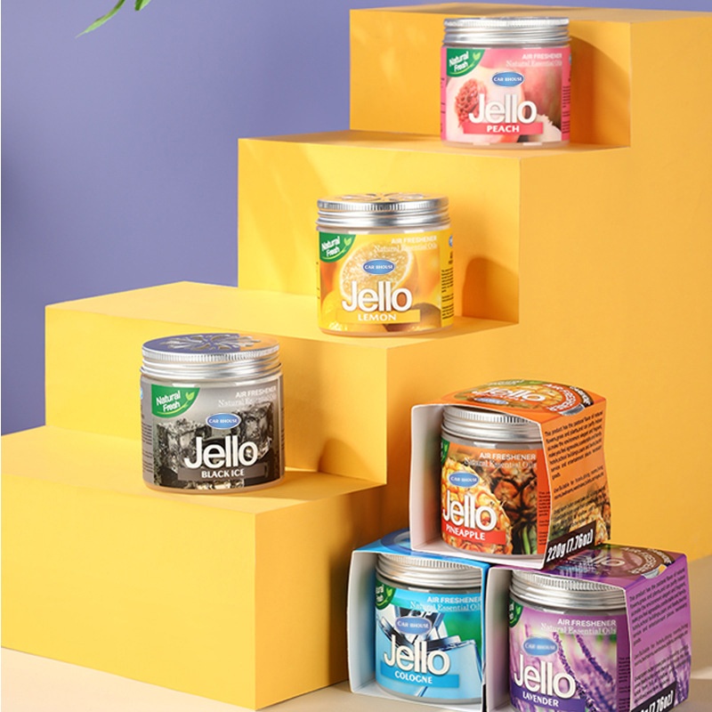 Balsamo solido JELLO Aromaterapia Profumo transfrontaliero per casa e auto Fragranza creativa decorativa_voghion.com