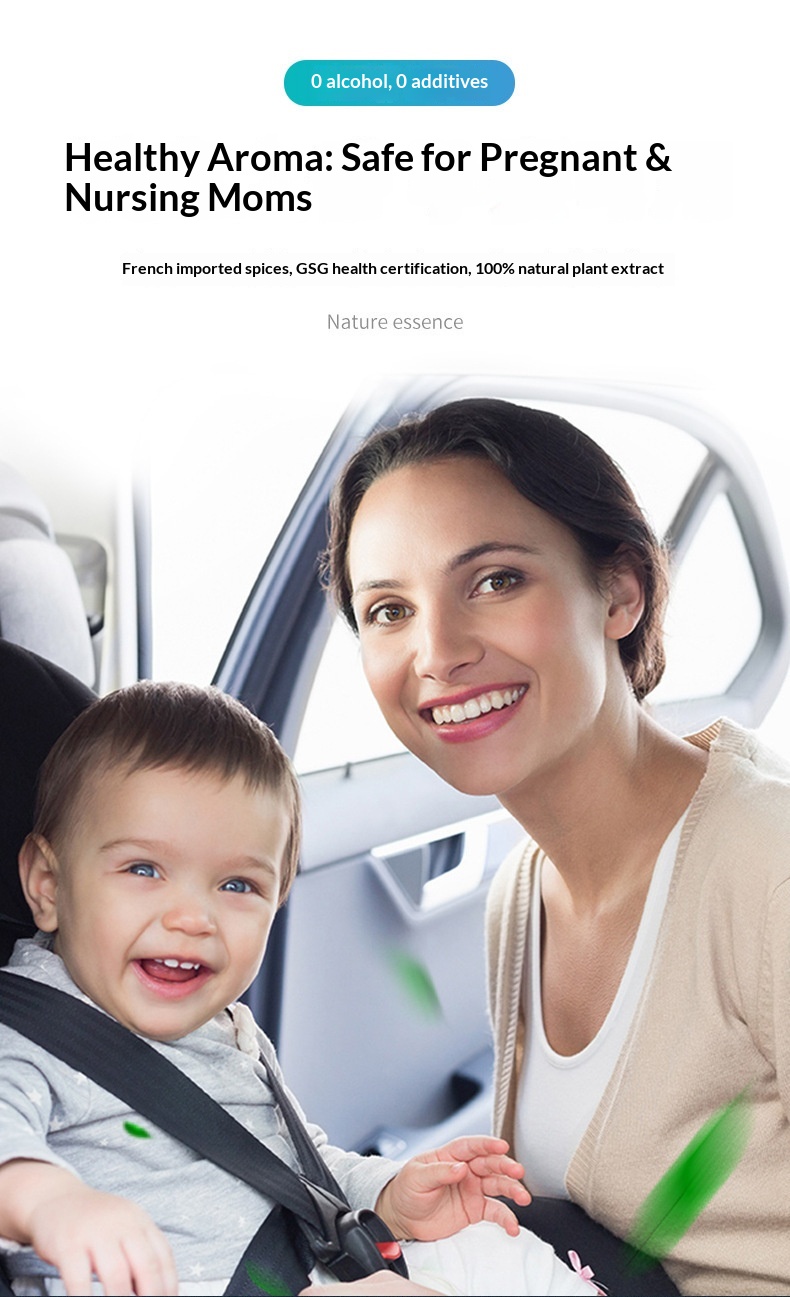 Ufo formad billuftfräschare med metallbas och doft_voghion.com