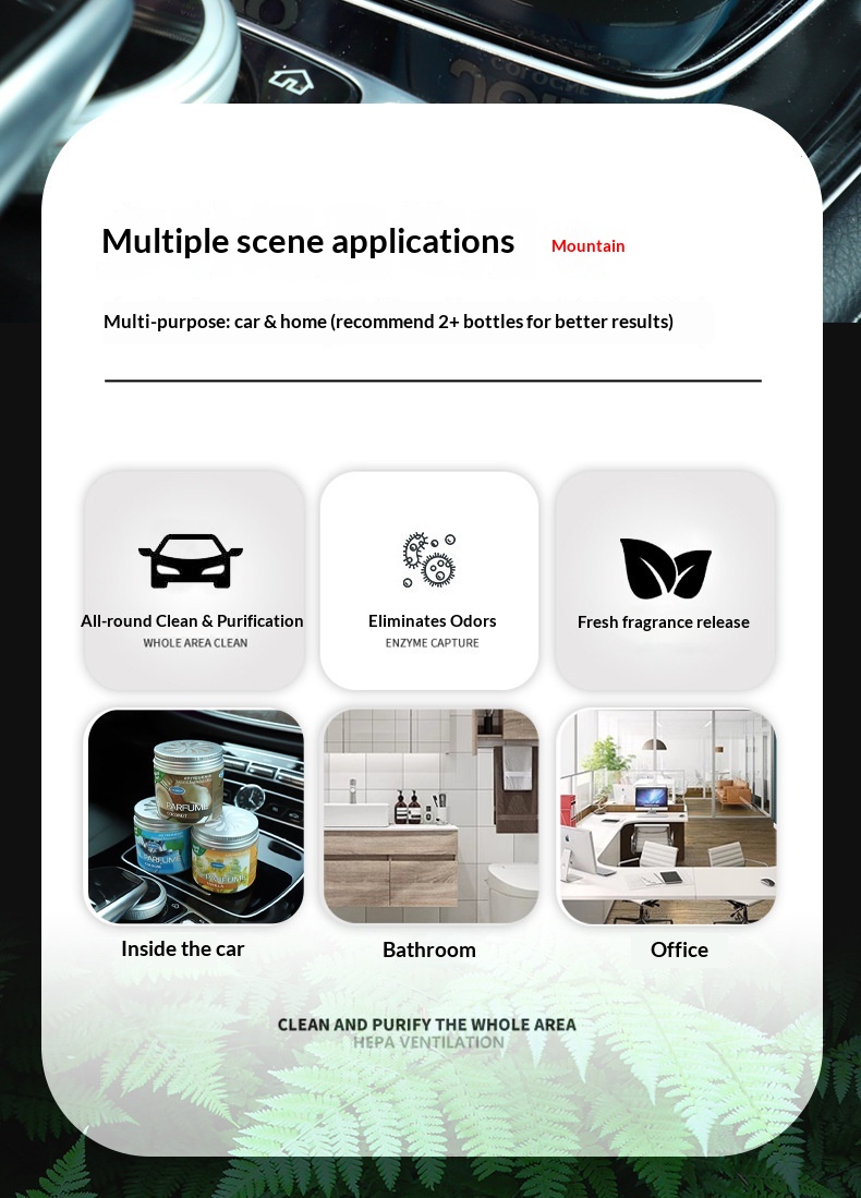 Balsamo solido JELLO Aromaterapia Profumo transfrontaliero per casa e auto Fragranza creativa decorativa_voghion.com