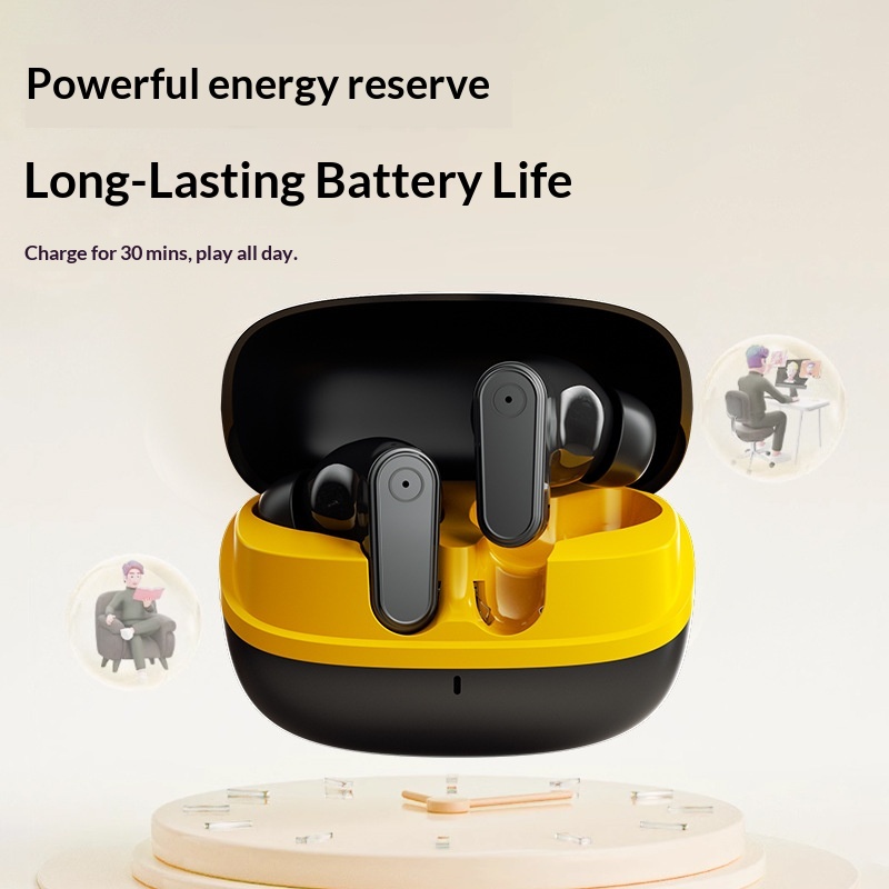Huaqiangbei 2025 New Model True Wireless Semi-In-Ear Bluetooth Earphones Open-Ear Sports Noise Reduction_voghion.com