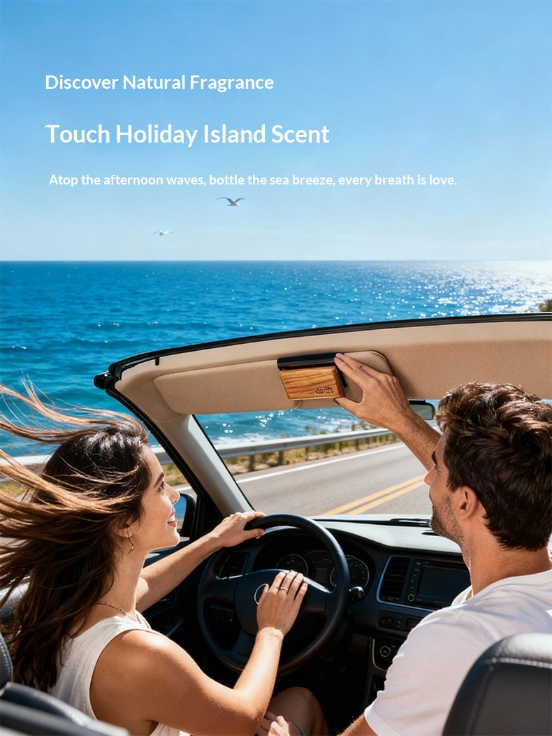 Auto Duftbaum Für Sonnenblende Luxuriöser Holz Lufterfrischer_voghion.com