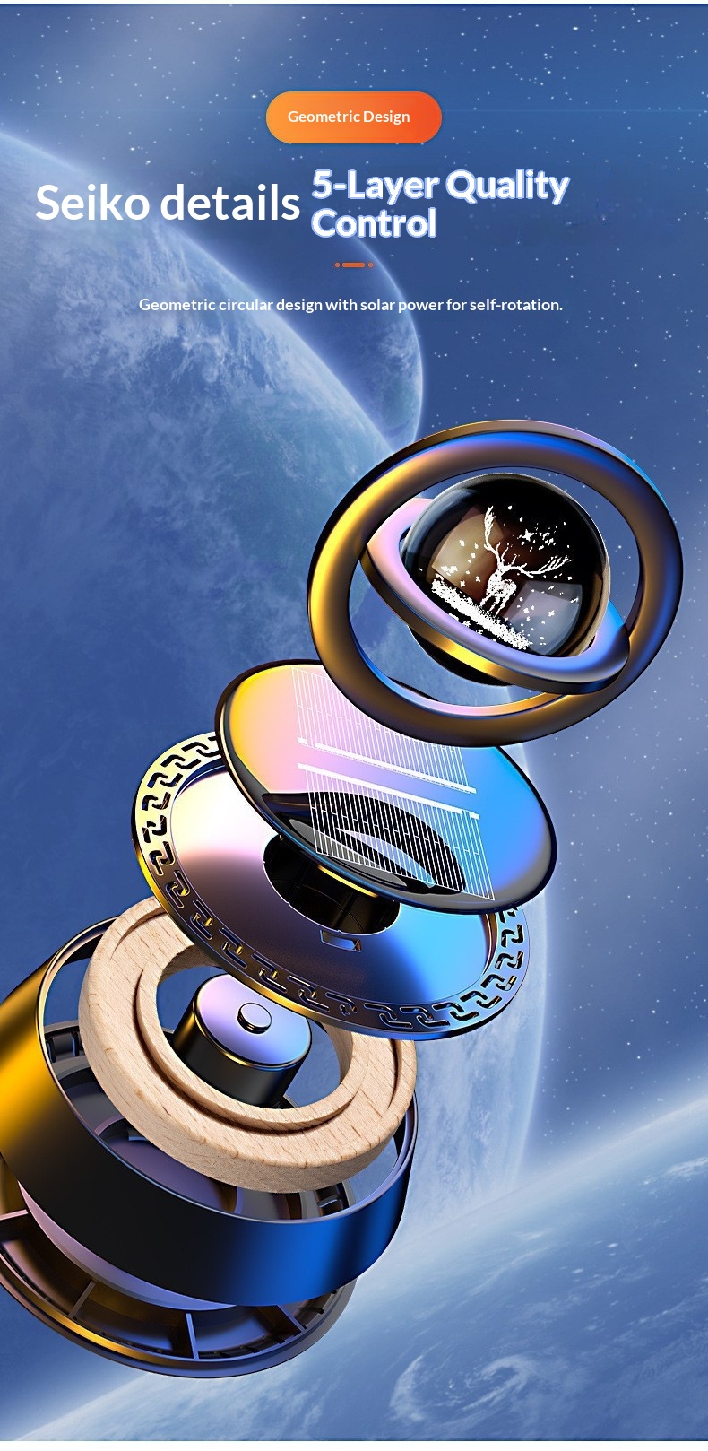 Bil luftfrisker med solenergi til instrumentbræt_voghion.com