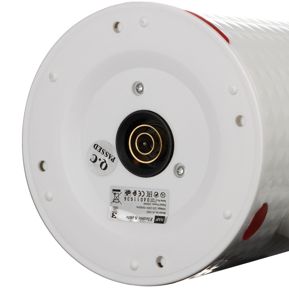 Bollitore elettrico RAF per uso domestico, spegnimento automatico, riscaldamento rapido, antiscottatura, grande capacità 2,5 litri_voghion.com