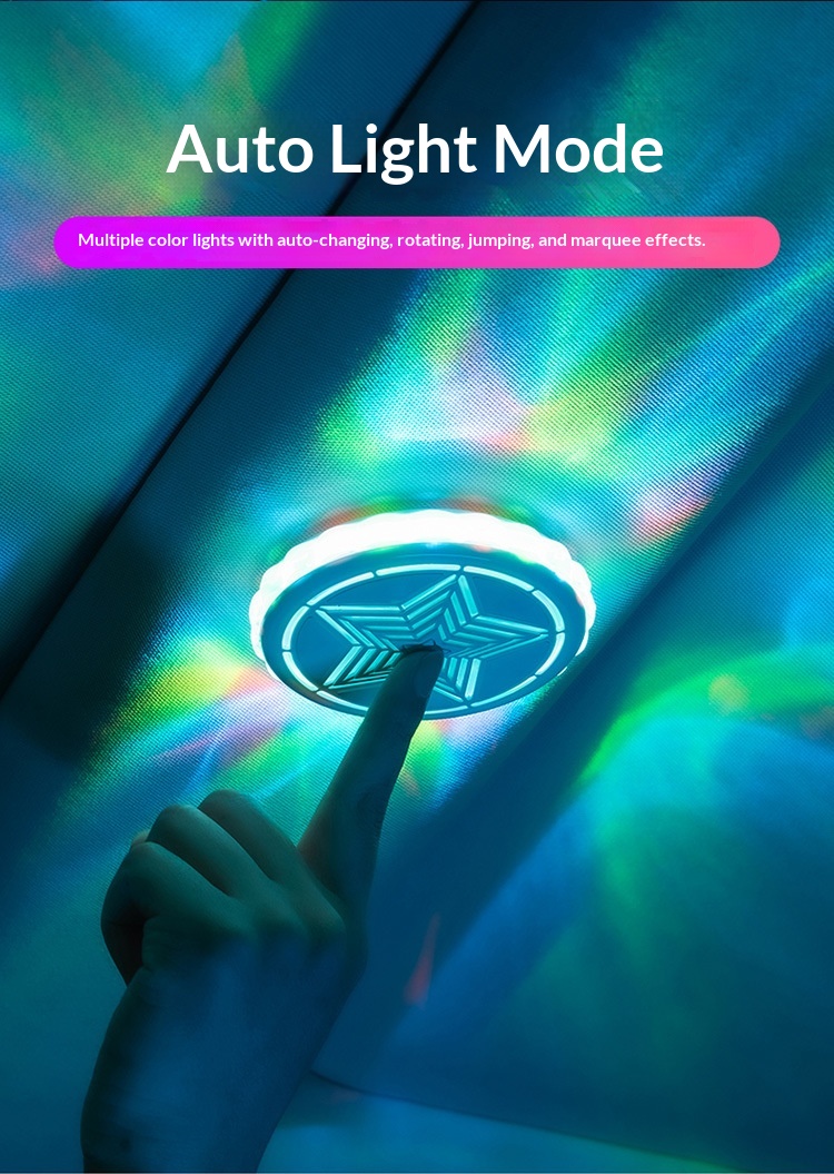 Installationsfreie, farbenfrohe LED-Innenraumbeleuchtung für Wohnmobile und Autos – dekorative Leselampe_voghion.com