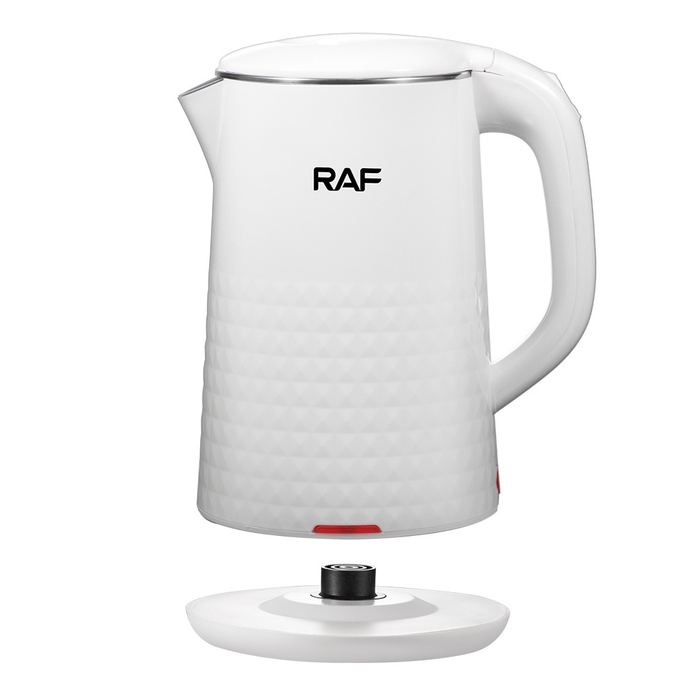 Bollitore elettrico RAF per uso domestico, spegnimento automatico, riscaldamento rapido, antiscottatura, grande capacità 2,5 litri_voghion.com