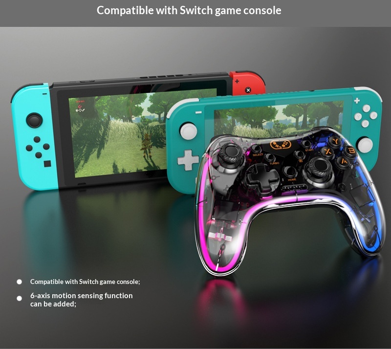 RGB-beleuchteter Bluetooth-Gamecontroller für Android-Mobiltelefone_voghion.com