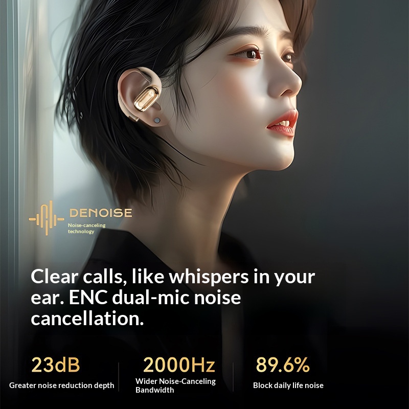 Cross-border Bestseller Open-ear Bluetooth With High-definition Calls, Ear-hook Wireless High-quality Call And Gaming_voghion.com