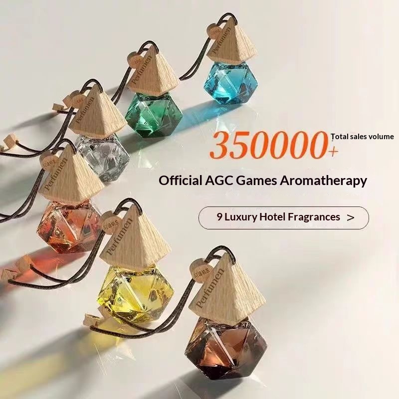 Bilparfym hängande aromaterapi zen te doft luftfräschare_voghion.com