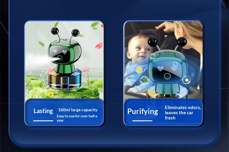 Smart bil aromaterapi luftfriskare för luftventilation_voghion.com