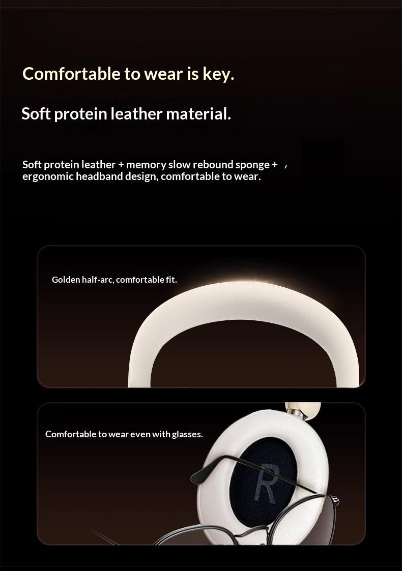 Bluetooth Headphones Wireless Stereo Over-ear Headset For Mobile_voghion.com