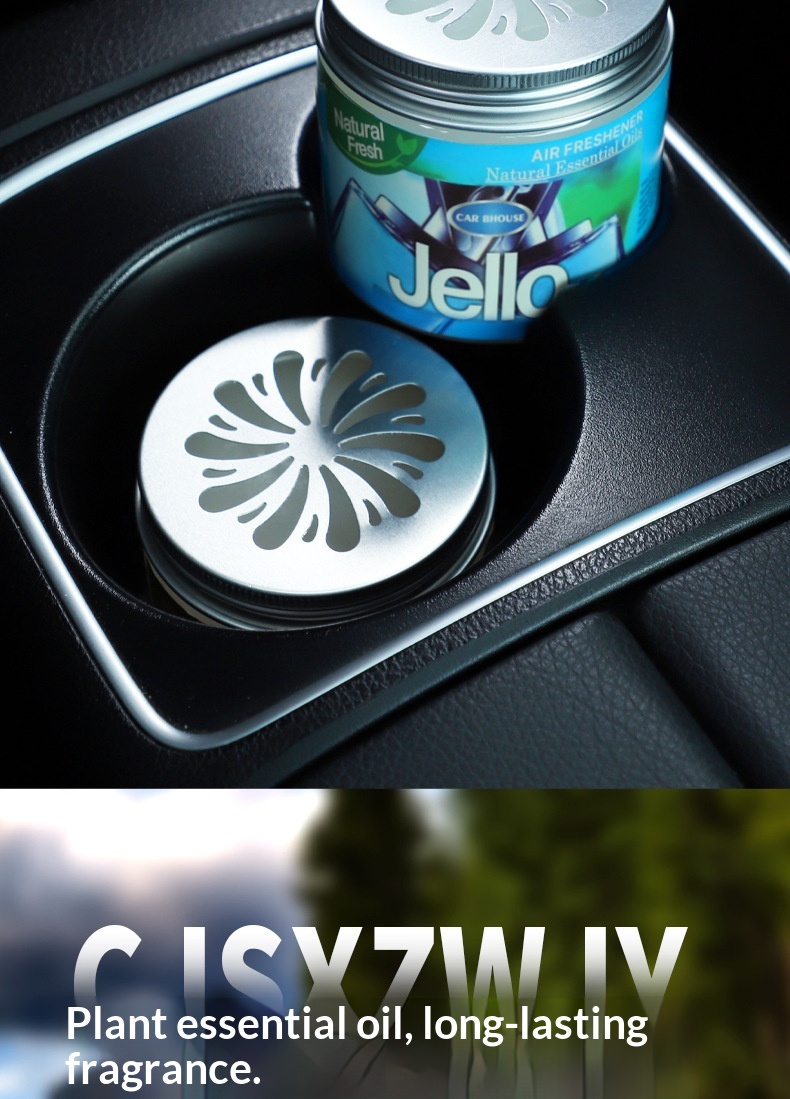 Balsamo solido JELLO Aromaterapia Profumo transfrontaliero per casa e auto Fragranza creativa decorativa_voghion.com