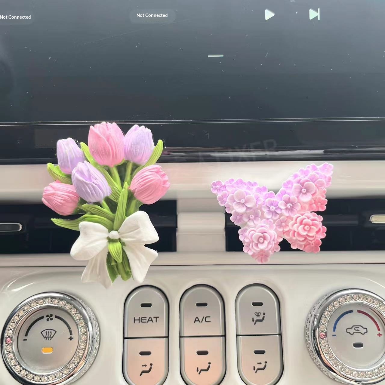 Auto luchtverfrisser tulp diffuser hanger elegante bloem_voghion.com