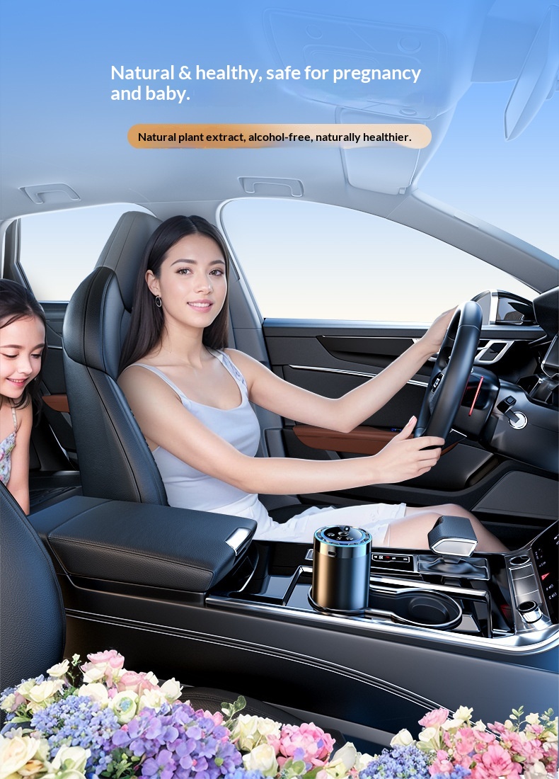 Ai Intelligent Car Air Freshener Automatic Fragrance Diffuser_voghion.com