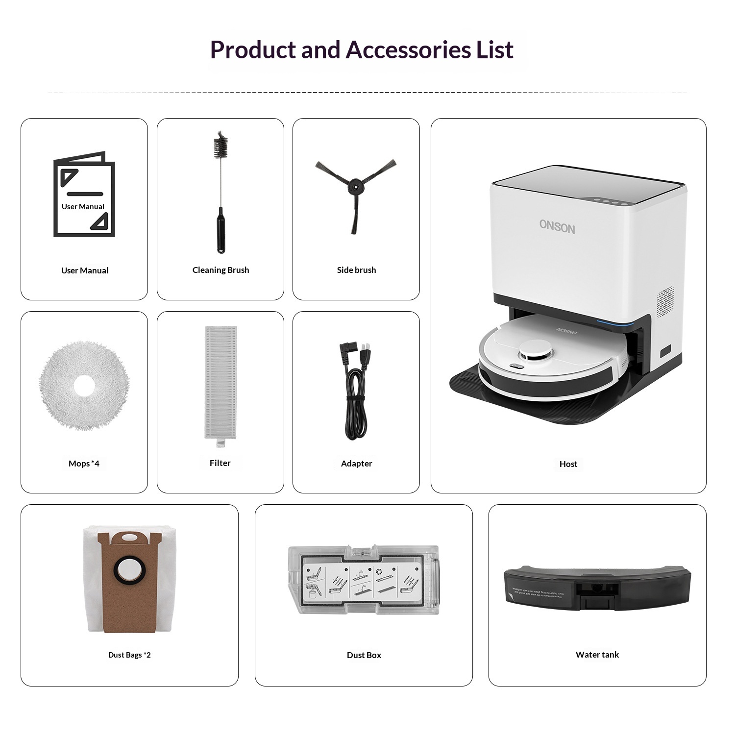 X20 Self-Cleaning Robot - Household Fully Automatic Hot Air Drying, Sterilization, Sweeping, Suction, And Mopping_voghion.com