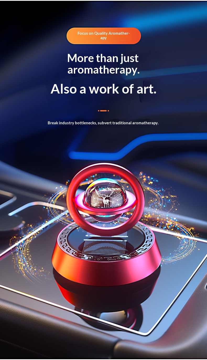 Solar auto luchtverfrisser voor dashboard en interieur_voghion.com