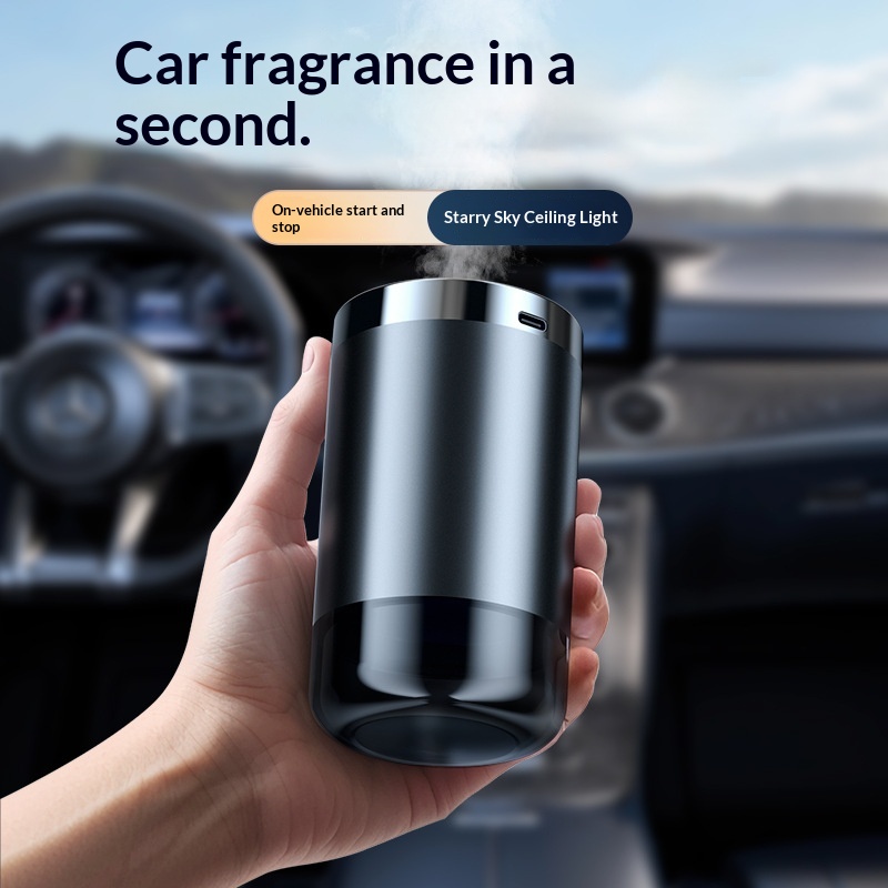 Cross-Border New Product AI Intelligent Sensor Perfume Aromatherapy Car Accessories High-End Automatic Fragrance Machine_voghion.com