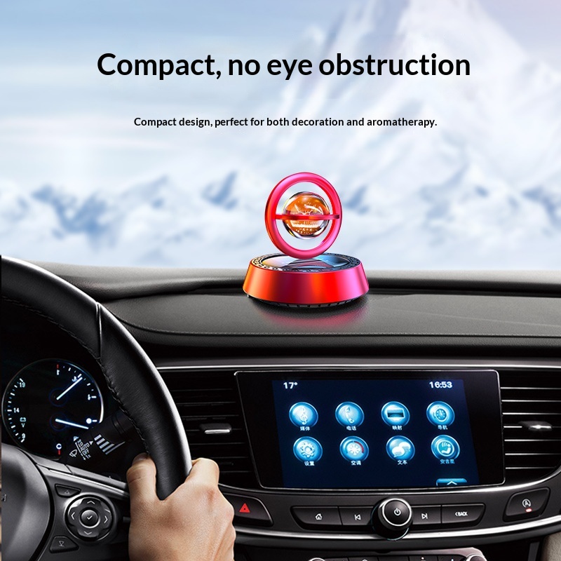 Aromatherapie Ornament Hoogwaardig Nieuw Model 2025 Dashboard Zonneparfum Auto-accessoires Speciaal voor Heren_voghion.com