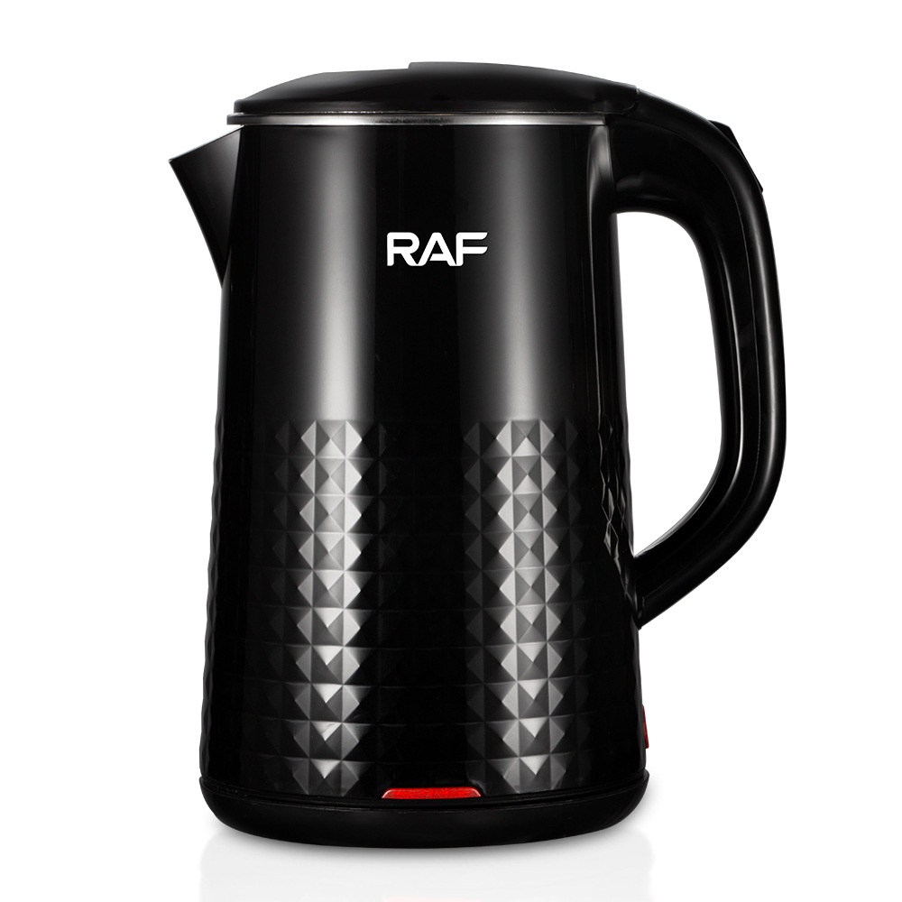 Bollitore elettrico RAF per uso domestico, spegnimento automatico, riscaldamento rapido, antiscottatura, grande capacità 2,5 litri_voghion.com