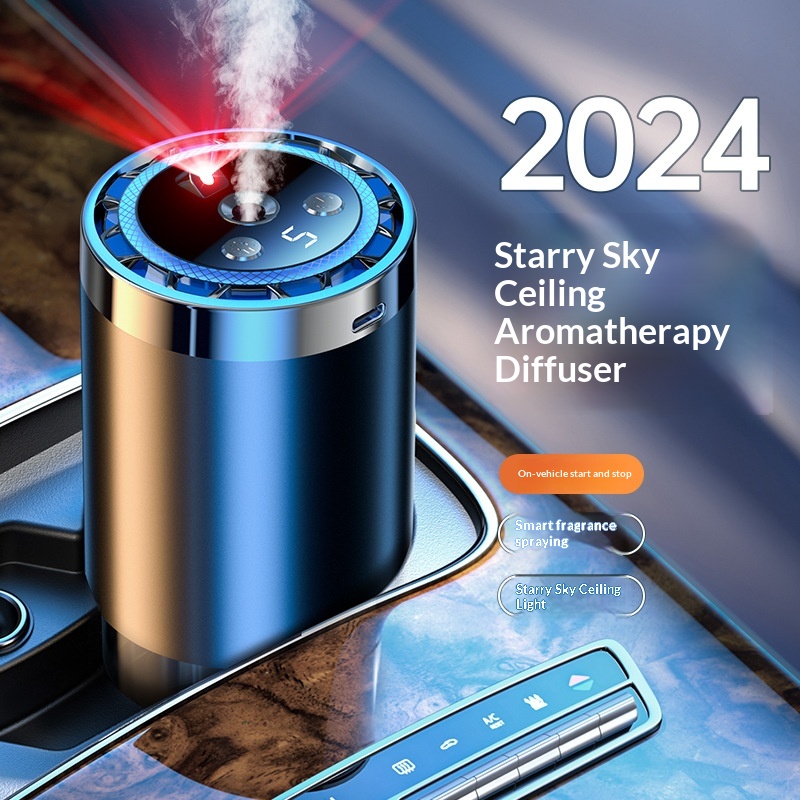 Cross-Border New Product AI Intelligent Sensor Perfume Aromatherapy Car Accessories High-End Automatic Fragrance Machine_voghion.com